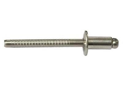DIN 7337 Blindnieten Flachkopf – Alu/Stahl, 4,0 Mm X 20 Mm, 100 Stück, Für PKW