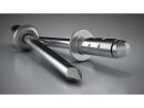 500 x GESIPA (CE) (ETA) PolyGrip Blindniete Alu/Nirosta 4 x 13