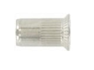 250 x Blind rivet nuts with CSK, straight shank, open knurled Art. 1023 A2 M 10X21