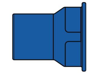 250 x GESIPA Blindnietmuttern Stahl teilvierkant M 6 x 9 x 15,5