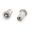 250 x Item 1025 A4 Blind rivet nuts with flat head, straight shank, open type knurled M3x10