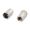 250 x Einnietmuttern kleiner Senkkopf Teilsechskant offen Edelstahl A4 M8X17 - Klemmbereich 0,5 - 3 mm