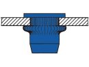 250 x GESIPA Blindnietmuttern Stahl-geraendelt M 6 x 9 x 18