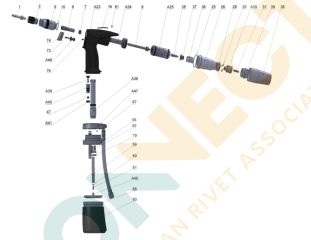 AS-4 - (Pos.3) Mundstück m. Kontermutter M3
