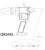 QR64XL - Mundstück 4,8/5,0 mm für...
