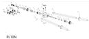 PL10N quick interc.  (Pos.23.1), PL10NS quick interc. (Pos. 22.1) Drawing Mandrel M8