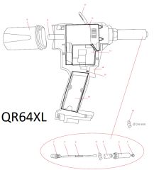 QR64XL - (Pos.1) Q-R64XL Mundstück Ø 2,4mm