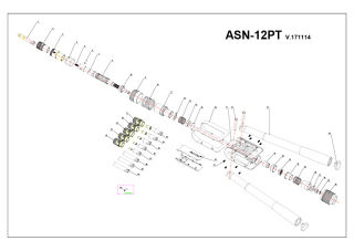ASR-64  (Pos.17), ASR-64-PT (Pos. 22) nosepieces holder