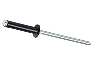 500 x Standard Blindniet Alu/Stahl FK 4,0 X 06 RAL9005 - Klemmbereich: 1,0-3,0mm