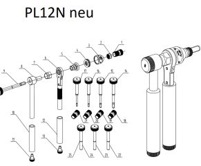 PL12N NEW - (Pos.3) Front Sleeve