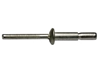 500 x Q-M-Power rivet Alu/Alu DH 4.8 X10.5mm