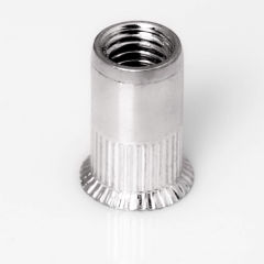 Offene Blindnietmuttern Senkkopf Rund Alu M6 - 4,5mm - SchraubenGigan