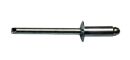 500 x Standard Blindniet Alu/Alu Flachkopf 3,2x16 -...