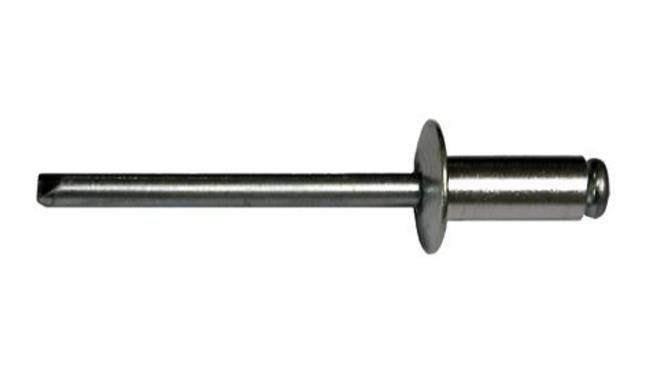 Blindnietmutter Aluminium / Rundschaft / offen / Flachkopf / M4 / 2.0, 0,06 Blindnietmutter Aluminium / Rundschaft / offen / Flachkopf / M4 / 2.0, 0,06