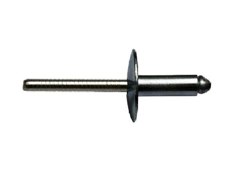 Großkopfnieten Edelstahl 250 X Standard Blindniet Edelstahl A2/A2 Großkopf 4,8x12x14 - Klemmbe, 25,30 Edelstahl Großkopfnieten 4x8 Mm K12 Blindnieten 50 Stück