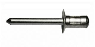 500 x Multigrip Nieten Alu/ A2 Senkkopf 4,0x9,5 - Klemmbereich: 2,8-6,8mm