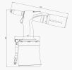 Pneumatisches Blindnietgerät 4,0 bis 6,4mm Nieten + Strukturnieten