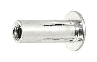 Spreiz-Blindnietmutter / Stahl verzinkt / M10 / 5.0 - 7,1 mm / NICHT VORGEZOGEN