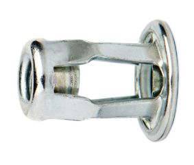 Q-fold nut Steel open end CH M8 grip 0.0-5.0