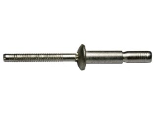 500 x Q-M-Power rivet Alu/Alu DH 4.8 X14.5mm