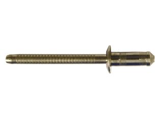 500 x Q-A-Power rivet Steel/Steel DH 3.2 X11.5mm w.crimp