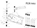 PLN NEU  (Pos.27), PLN alt (Pos. 18,2) Abziehgewinde für Blindnietschrauben M5